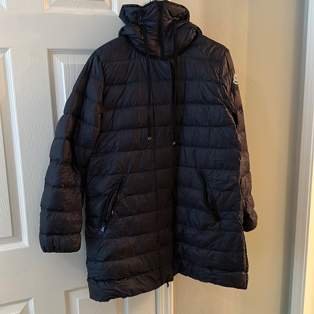 Moncler Longue Saison Navy Blue Jacket